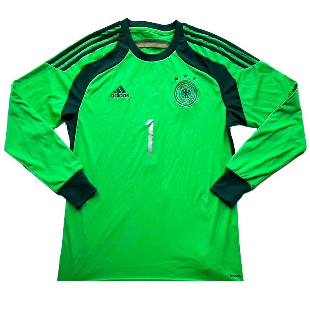Germany 2014-15 GK Home Shirt (Neuer #1) ((Excellent) M)_1