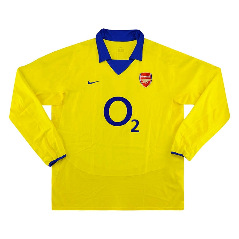 Arsenal yellow jersey long sleeve online