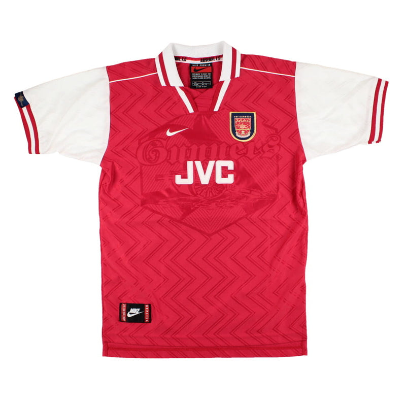 Arsenal 1996 98 Home Shirt Wright 8 XL Boys Very Good Classic Football Kit