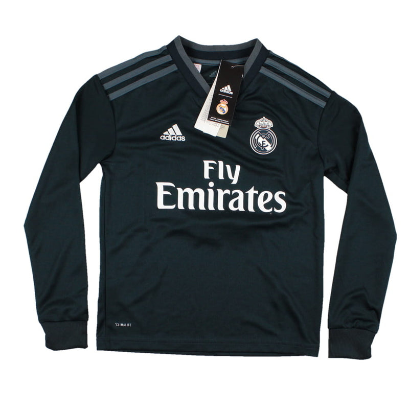 Adidas real madrid long sleeve jersey best sale