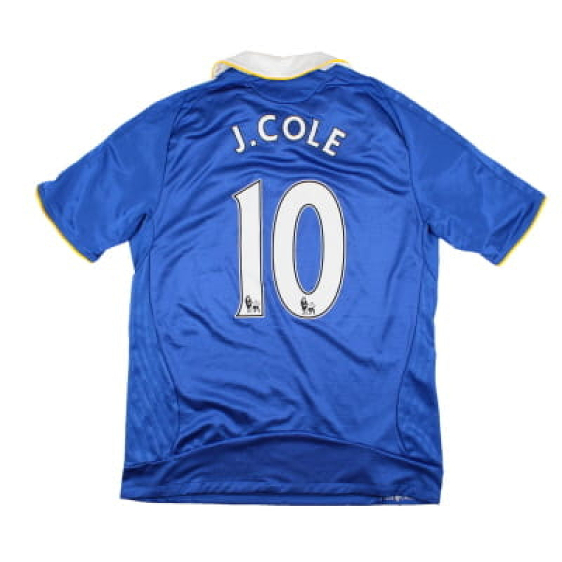 Chelsea 2008-09 Home Shirt (M) J.Cole #10 (Excellent) – Classic Football Kit, image size:800x800