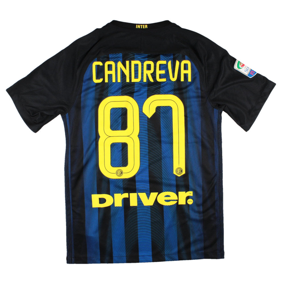 Inter Milan 2016-17 Home Shirt (S) Candreva #87 (BNWT)_0
