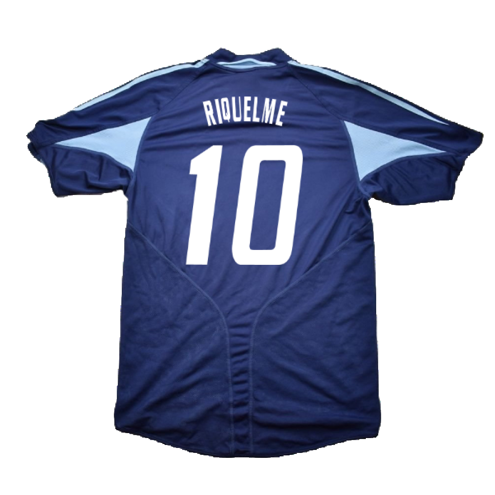 Argentina 2004-05 Away Shirt (XL) Batistuta #9 (BNWT) (RIQUELME 10)_1