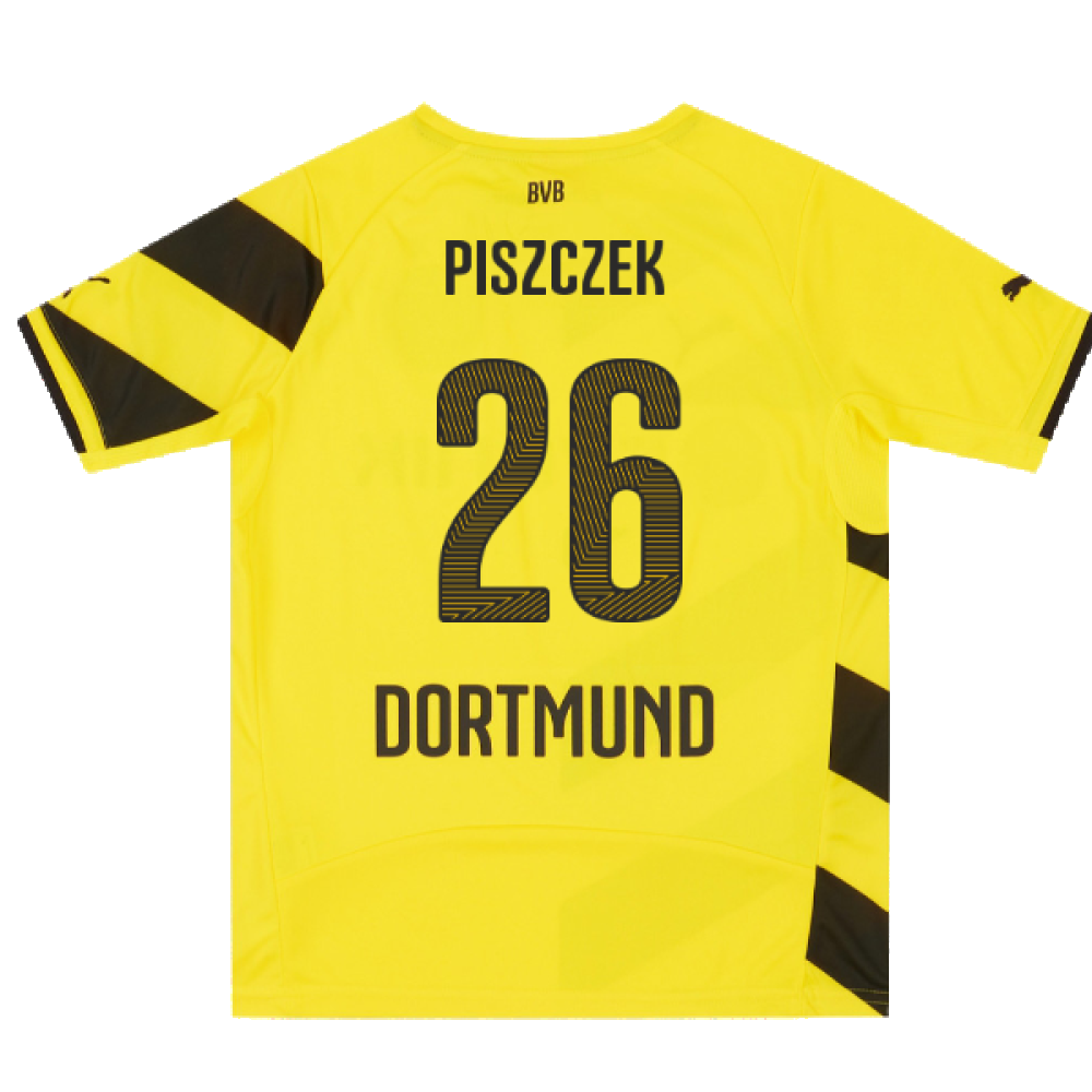 Borussia Dortmund 2014-15 Home Shirt (Very Good) (Piszczek 26)_1
