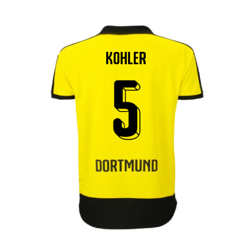 Borussia Dortmund 2015-16 Home Shirt ((Excellent) XL) (Kohler 5)_1