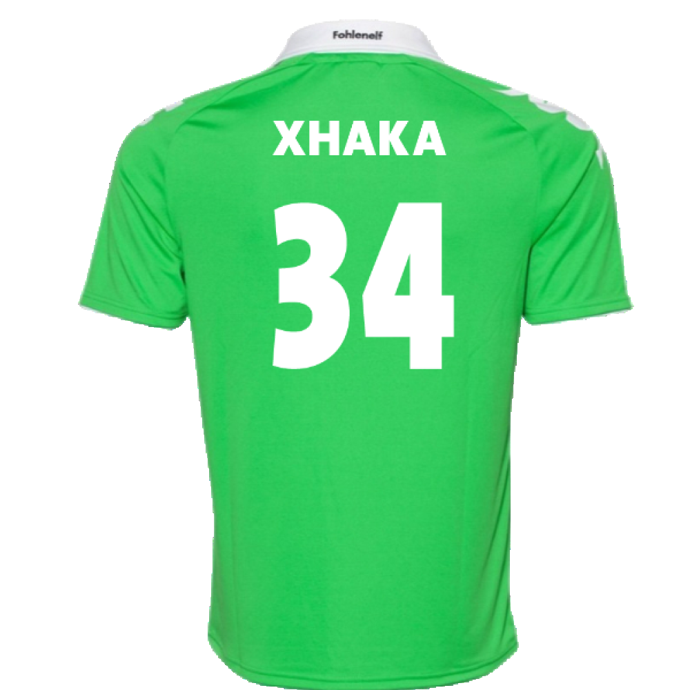 Borussia Monchengladbach 2013-14 Away Shirt (Mint) (Xhaka 34)_1