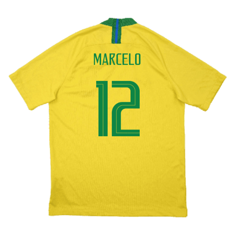 Brazil 2018-19 Home Shirt (Excellent) (Marcelo 12) – Classic