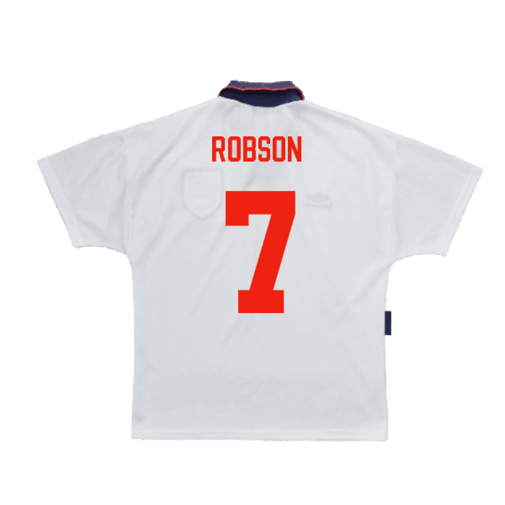 England 1993-1995 Home Shirt (XL) (Excellent) (Robson 7)_1