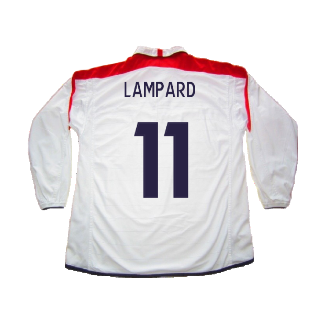 England 2003-05 Home L/S (M) (Excellent) (Lampard 11)_1