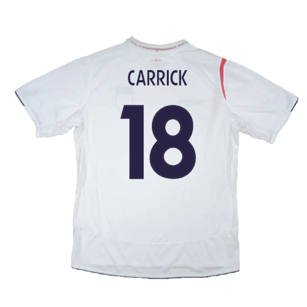 England 2005-2007 Home Shirt (L) (Very Good) (CARRICK 18)_1