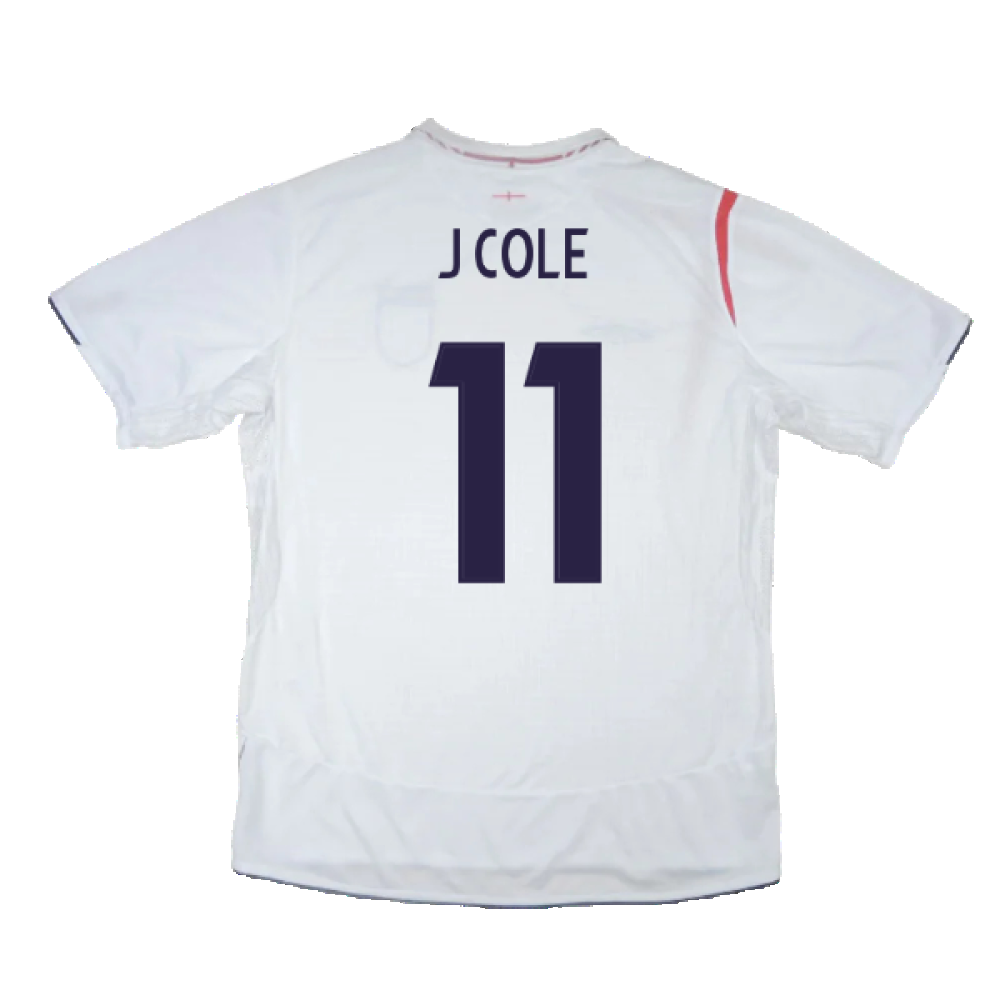 England 2005-2007 Home Shirt (L) (Excellent) (J COLE 11)_1