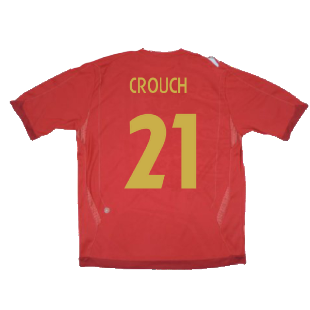 England 2006-08 Away Shirt (Excellent) (CROUCH 21)_1