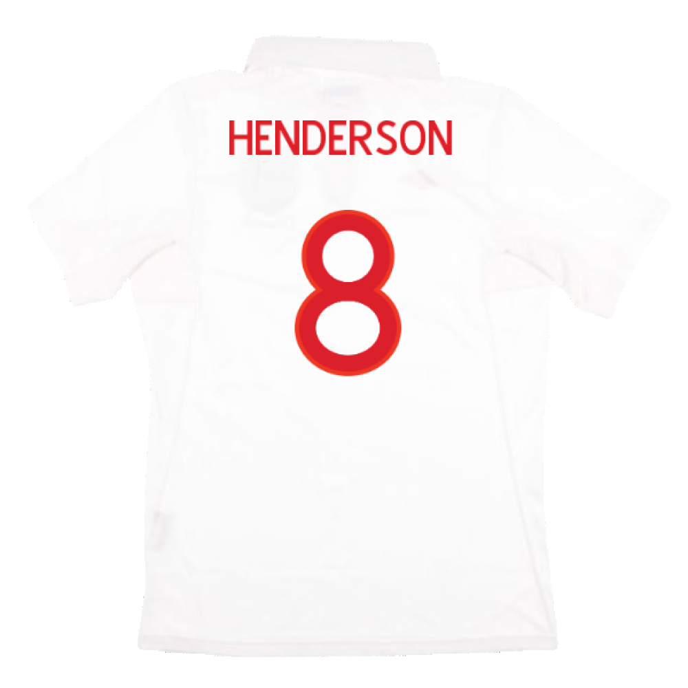 England 2009-10 Home Shirt (3XL) (Fair) (HENDERSON 8)_1