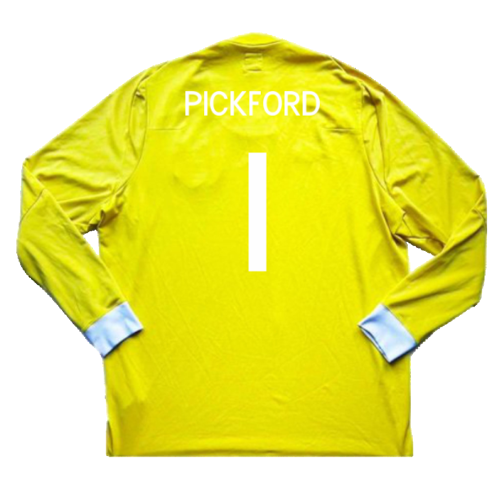 England 2010-11 Goalkeeper Shirt (L) (Mint) (PICKFORD 1)_1