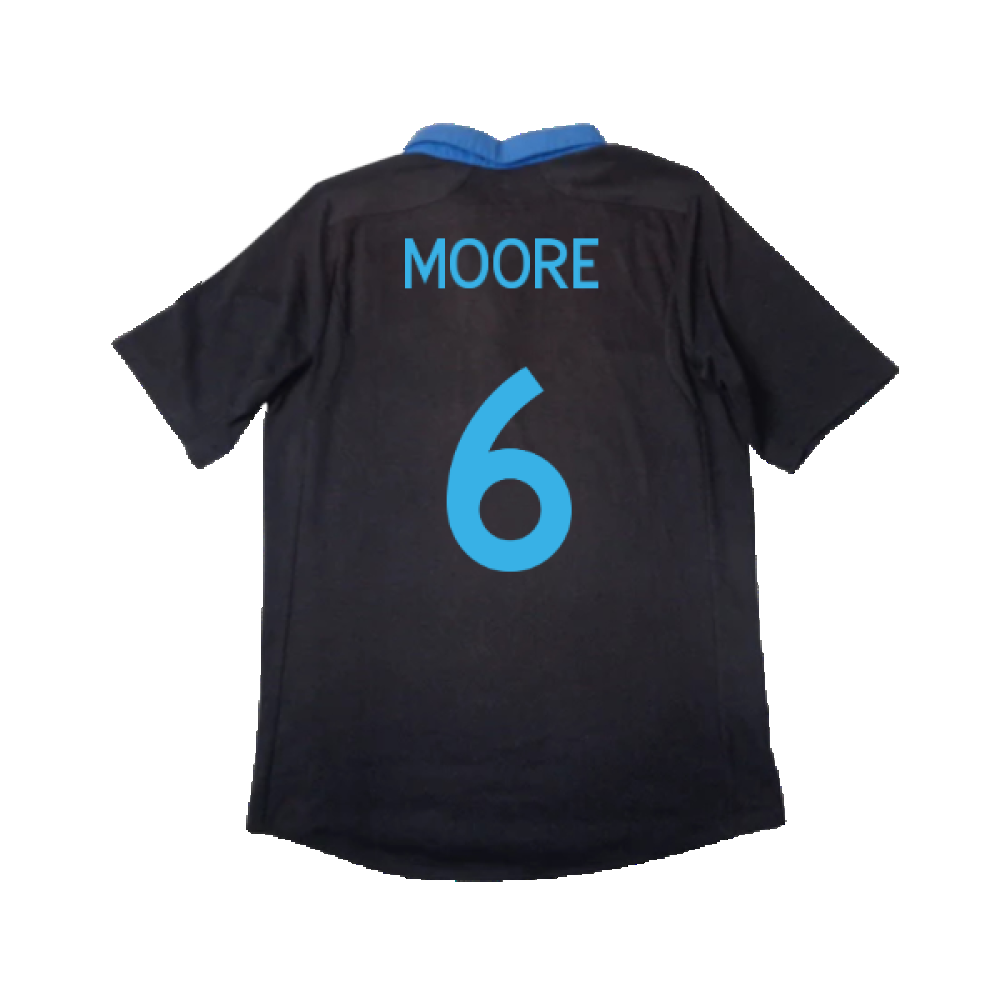 England 2012-13 Away Shirt (XXL) (Excellent) (Moore 6)_1
