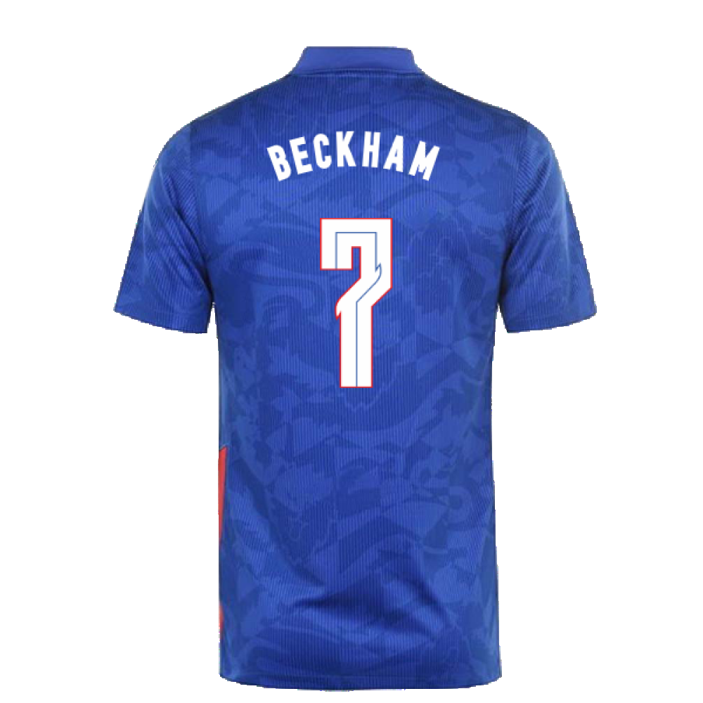 England 2020-21 Away Shirt (Small Boys) (Excellent) (Beckham 7)_1