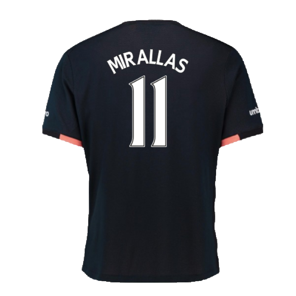 Everton 2016-17 Away Shirt (Very Good) (MIRALLAS 11)_1