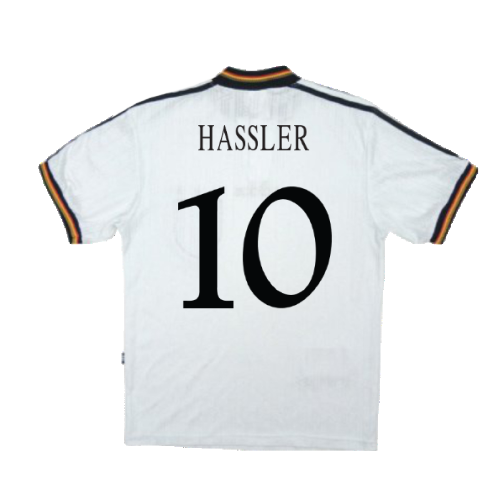 Germany 1996-98 Home Shirt (XL) (Excellent) (Hassler 10)_1
