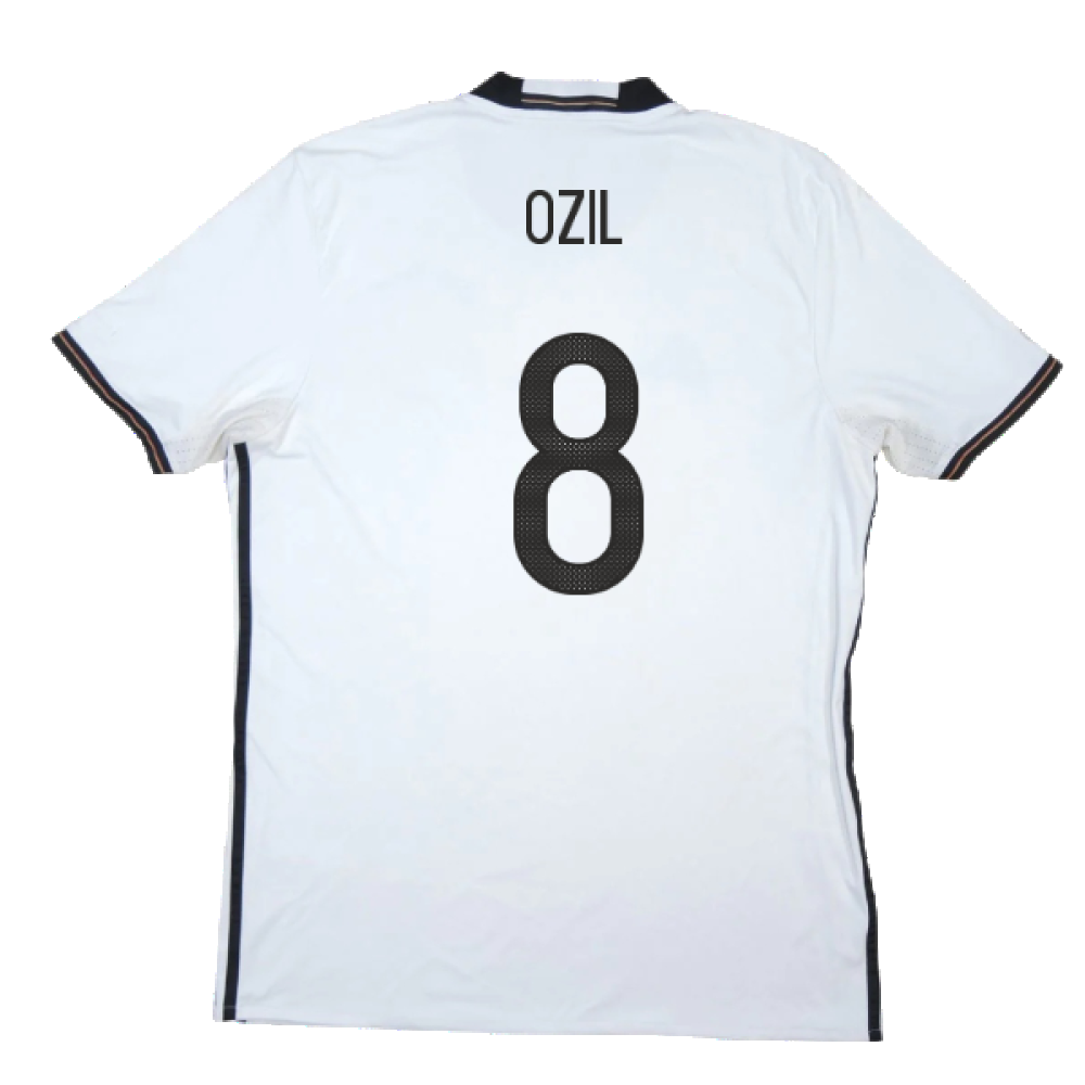 Germany 2016-17 Home Shirt (XL) (Very Good) (Ozil 8)_1