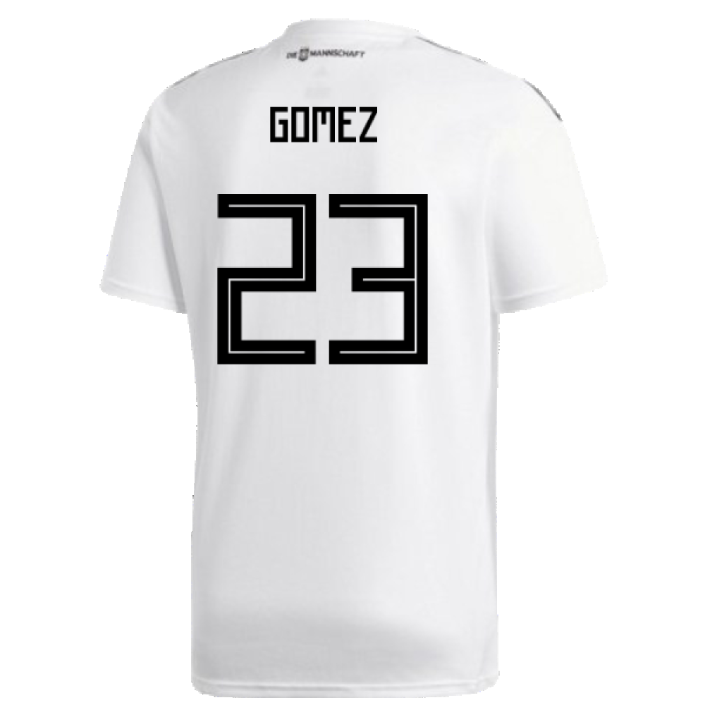 Germany 2018-19 Home Shirt (L) (Very Good) (Gomez 23)_1