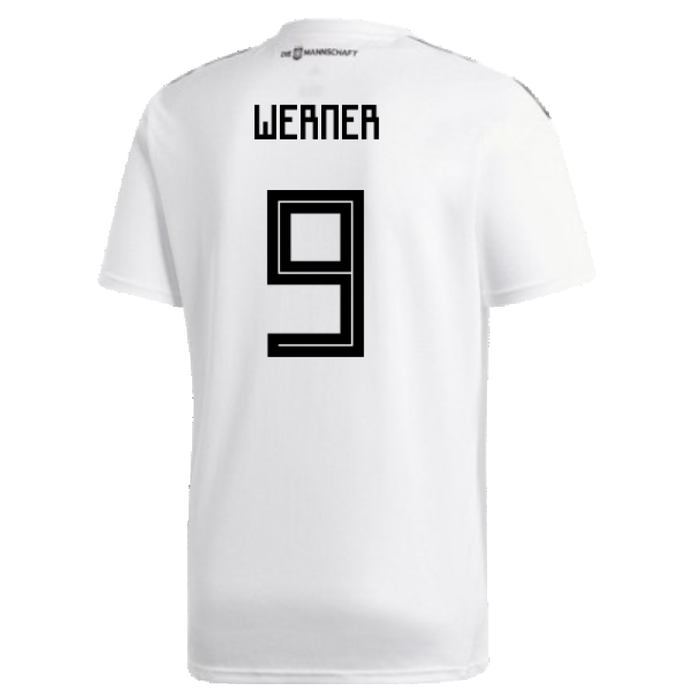 Germany 2018-19 Home Shirt (L) (Very Good) (Werner 9)_1