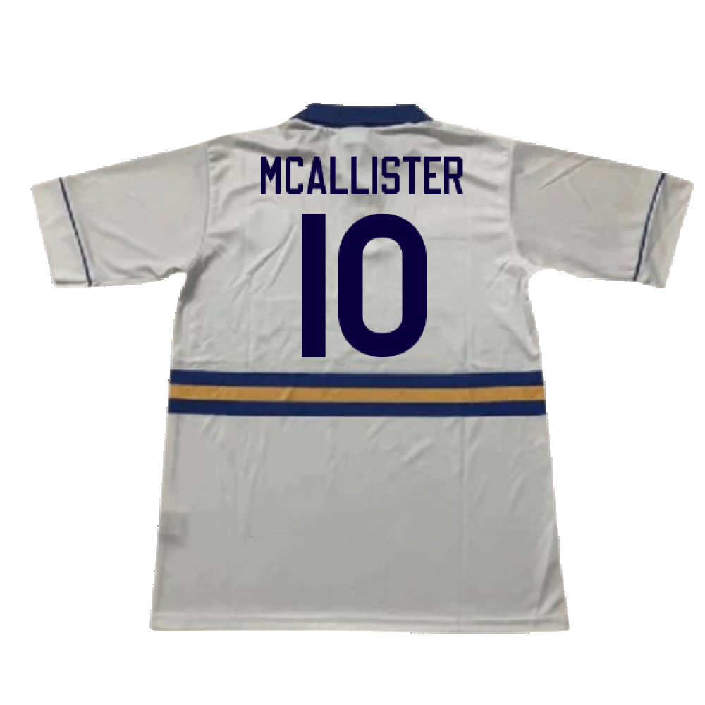 Leeds United 1993-95 Home Shirt (L) (Excellent) (McAllister 10)_1