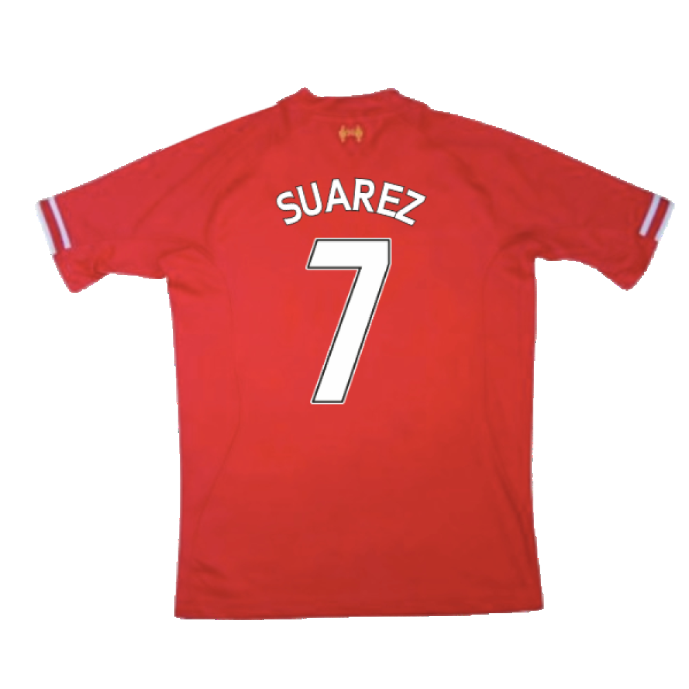 Liverpool 2013-14 Home Shirt (XL) (Very Good) (SUAREZ 7)_1
