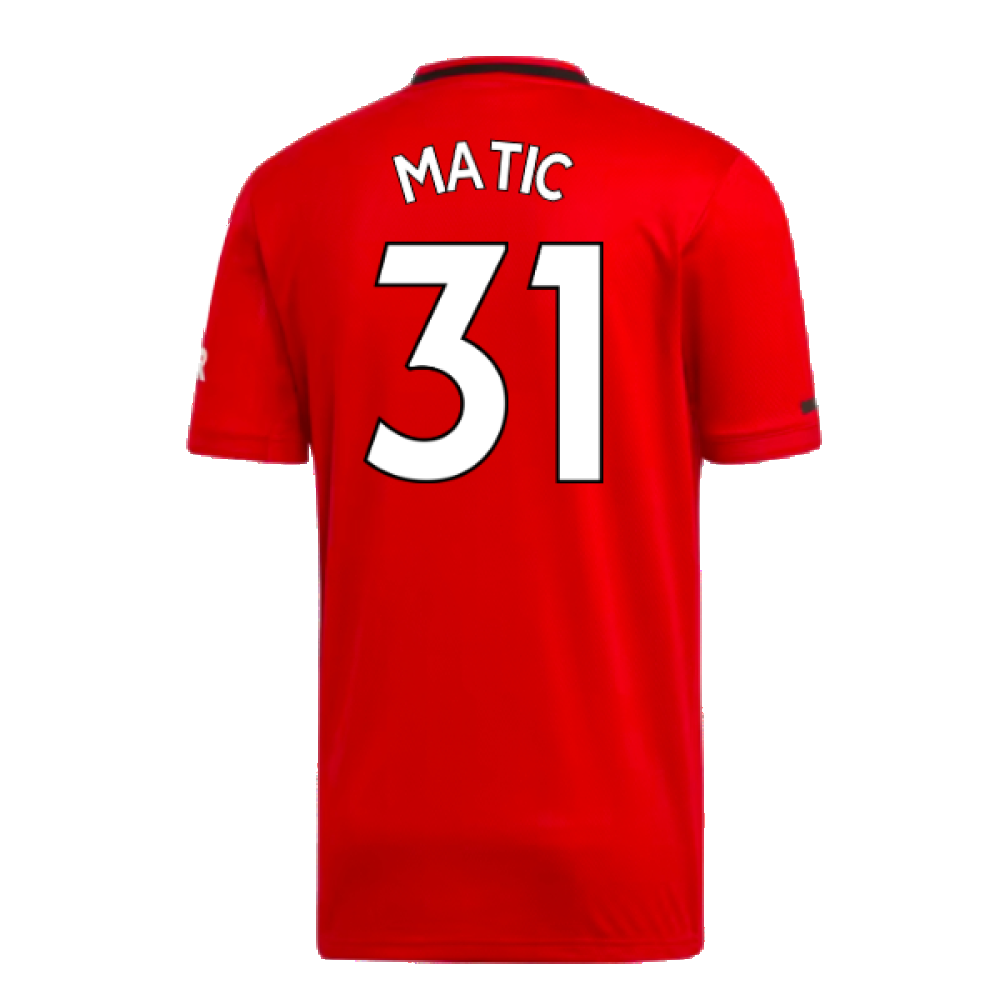 Manchester United 2019-20 Home Shirt (S) (Excellent) (Matic 31)_1