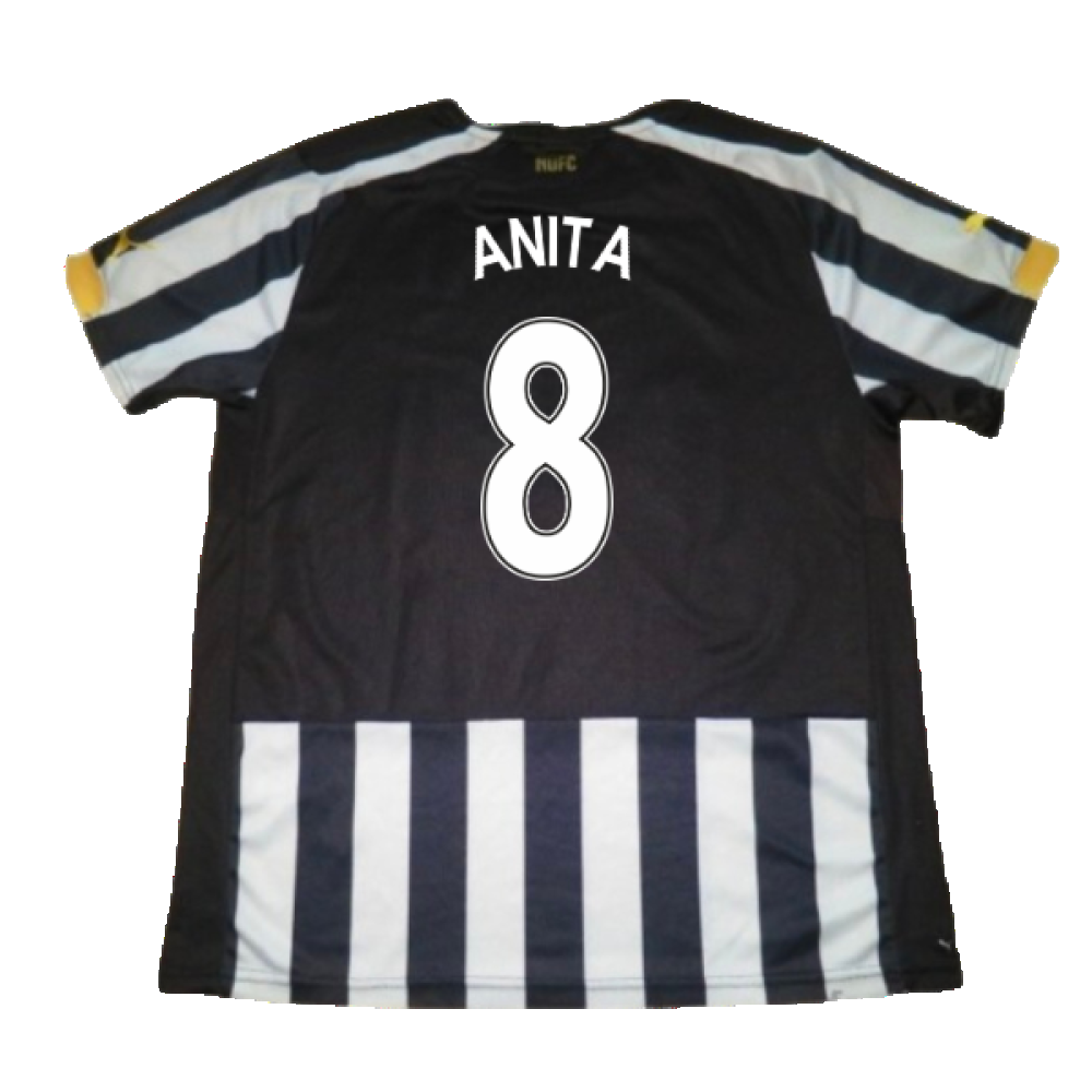 Newcastle United 2014-15 Home Shirt (L) (Good) (Anita 8)_1