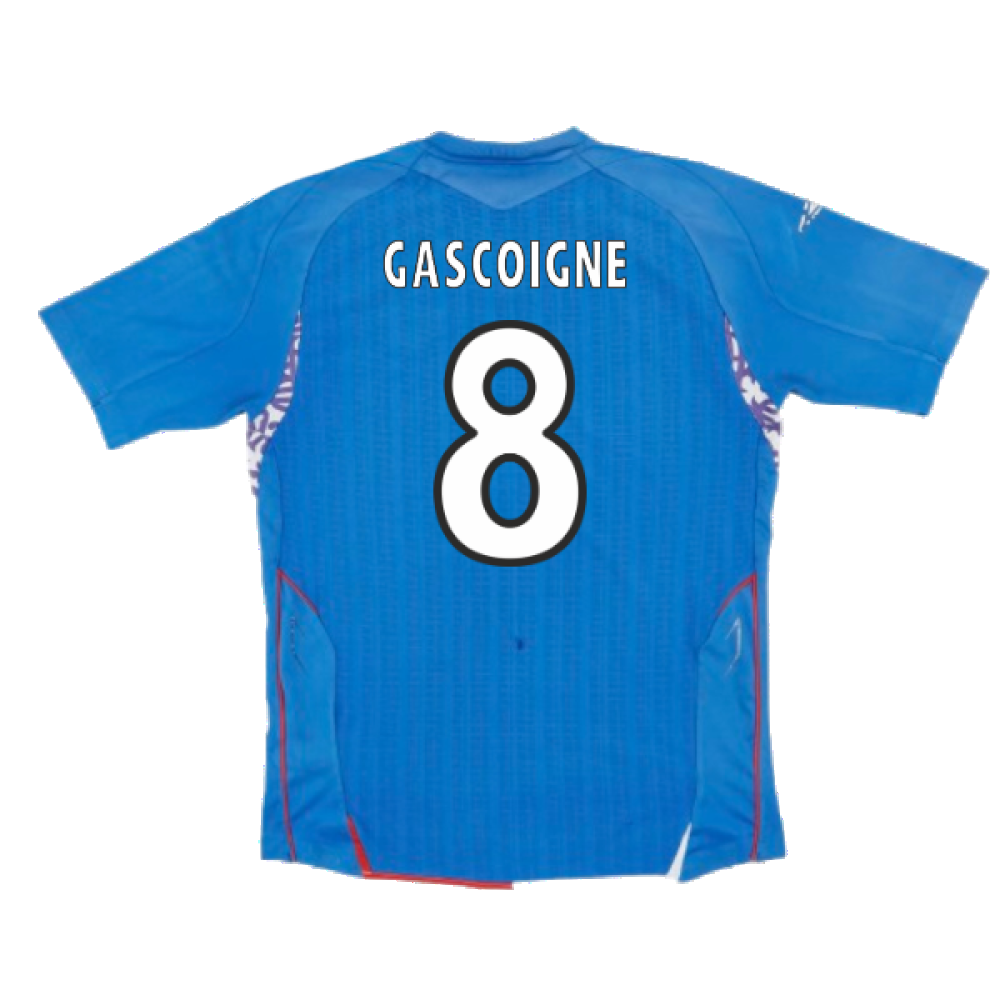 Rangers 2007-08 Home Shirt (Excellent) (GASCOIGNE 8)_1