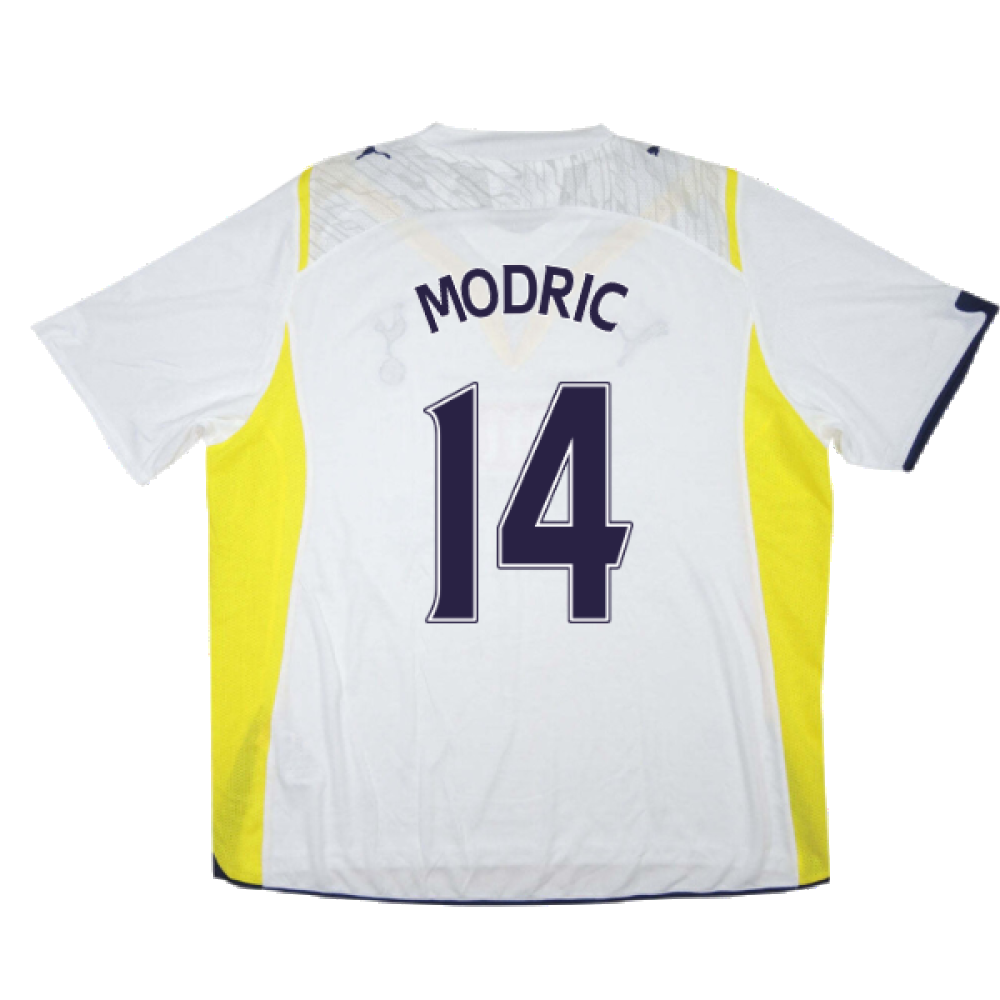 Tottenham 2009-10 Home Shirt (Very Good) (MODRIC 14)_1