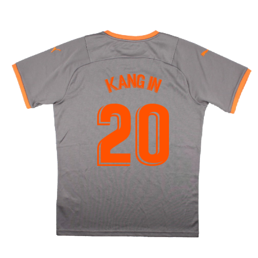 Valencia 2021-22 Fourth Shirt (Sponsorless) (M) (Mint) (KANG IN 20)_1