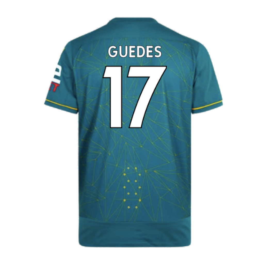 Wolves 2022-23 Pro Away Shirt (Sponsorless) (XXL) (Mint) (GUEDES 17)_1