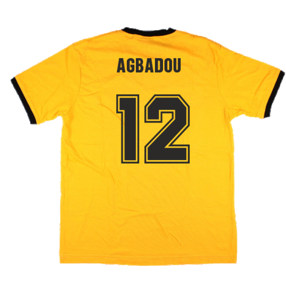 Wolves Toffs Retro Home Shirt (L) (Agbadou 12) (BNWT)_1