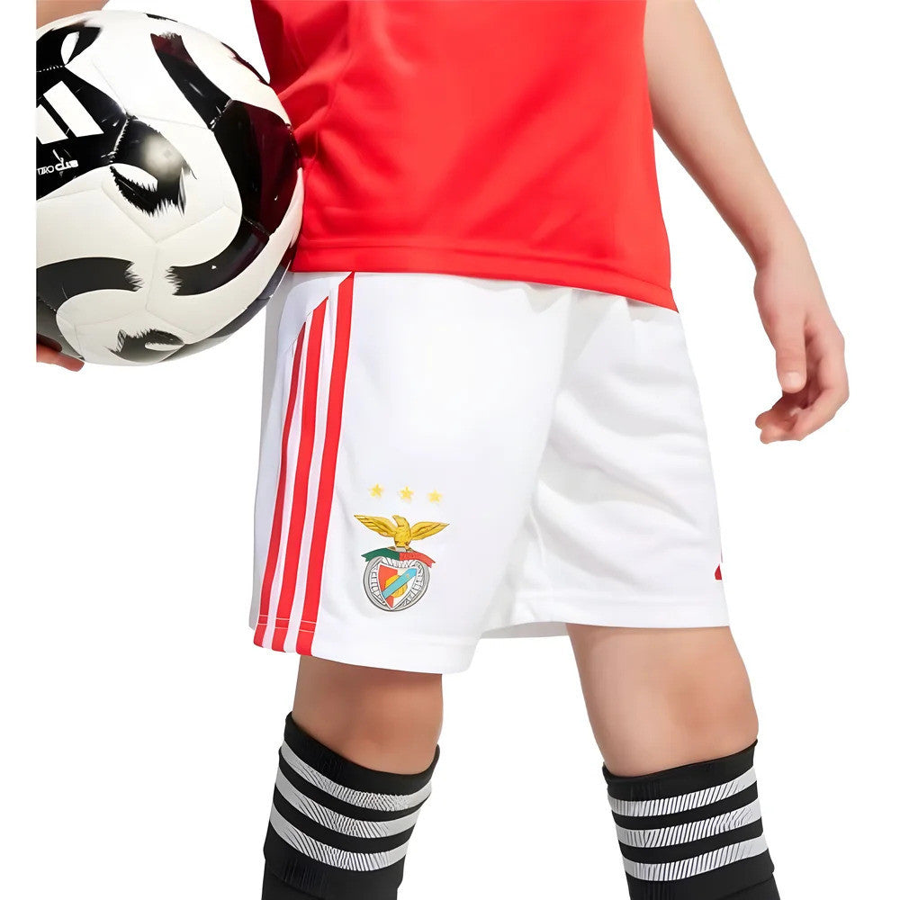 2025-2026 Benfica Home Shorts (White) - Kids_1