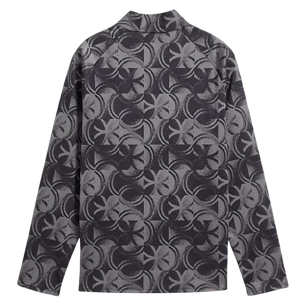 2025-2026 Man City Warm Up 1/4 Zip Top (Black) - Kids_1