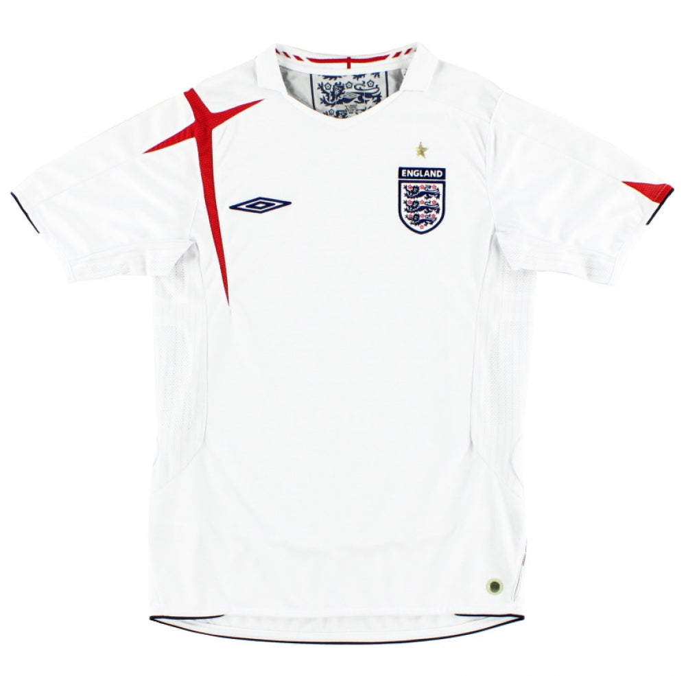 England 2006-08 Home Shirt (Med) (Excellent)_0