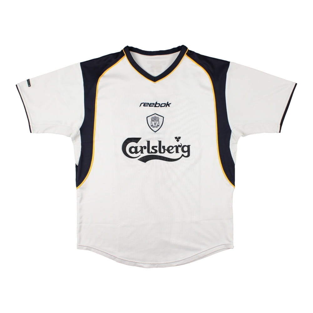 Liverpool 2001-03 Away Shirt (Gerrard #17) ((Good) L)_1