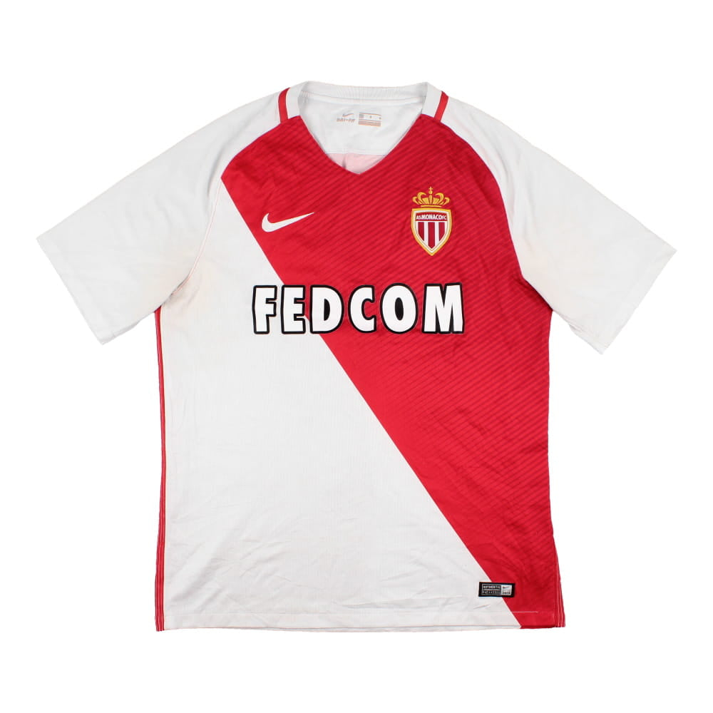 Monaco 2016-17 Home Shirt (L) Bernardo #10 (Good)_1