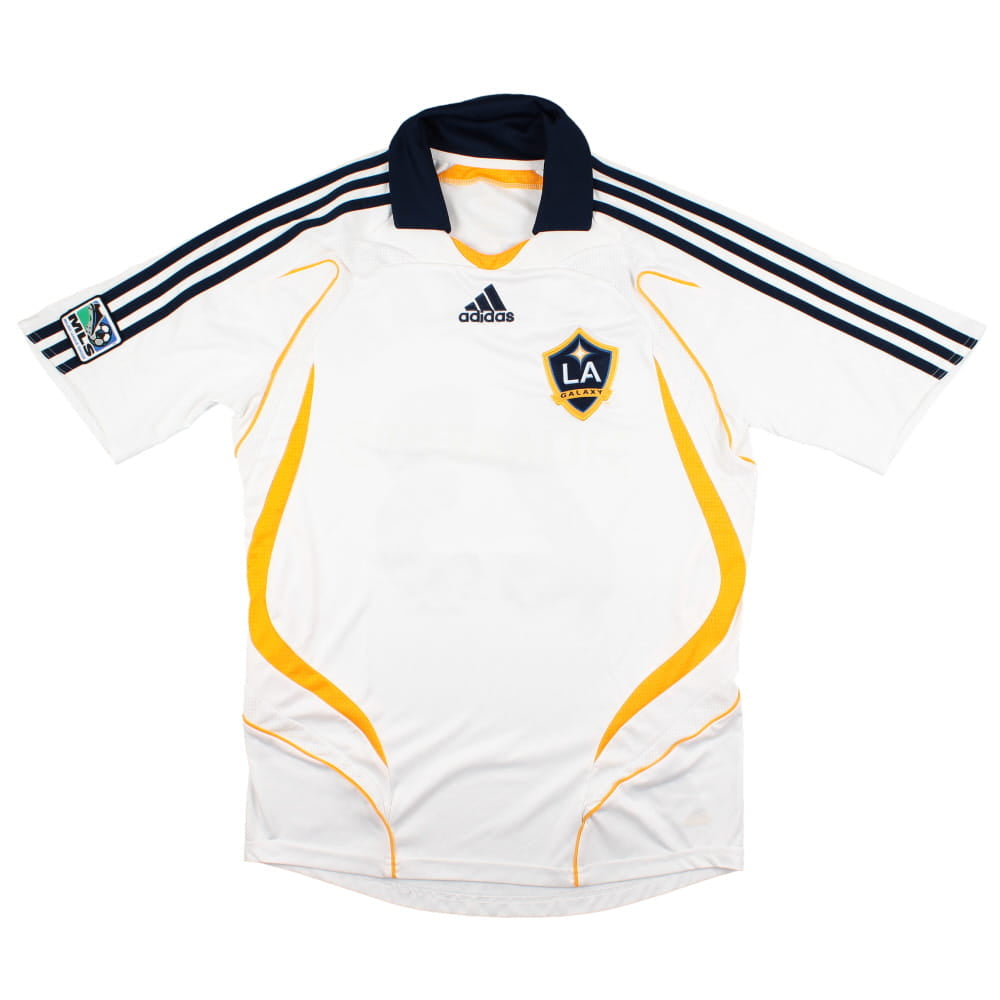 LA Galaxy 2007-2008 Home Shirt (S) Beckham #23 (Very Good)_1