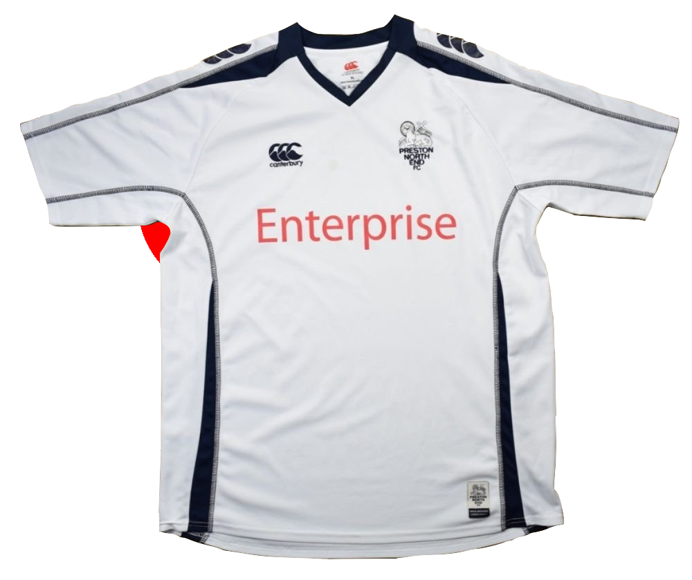 Preston North End 2009-10 Home Shirt (Very Good) (Nicholson 10)_2