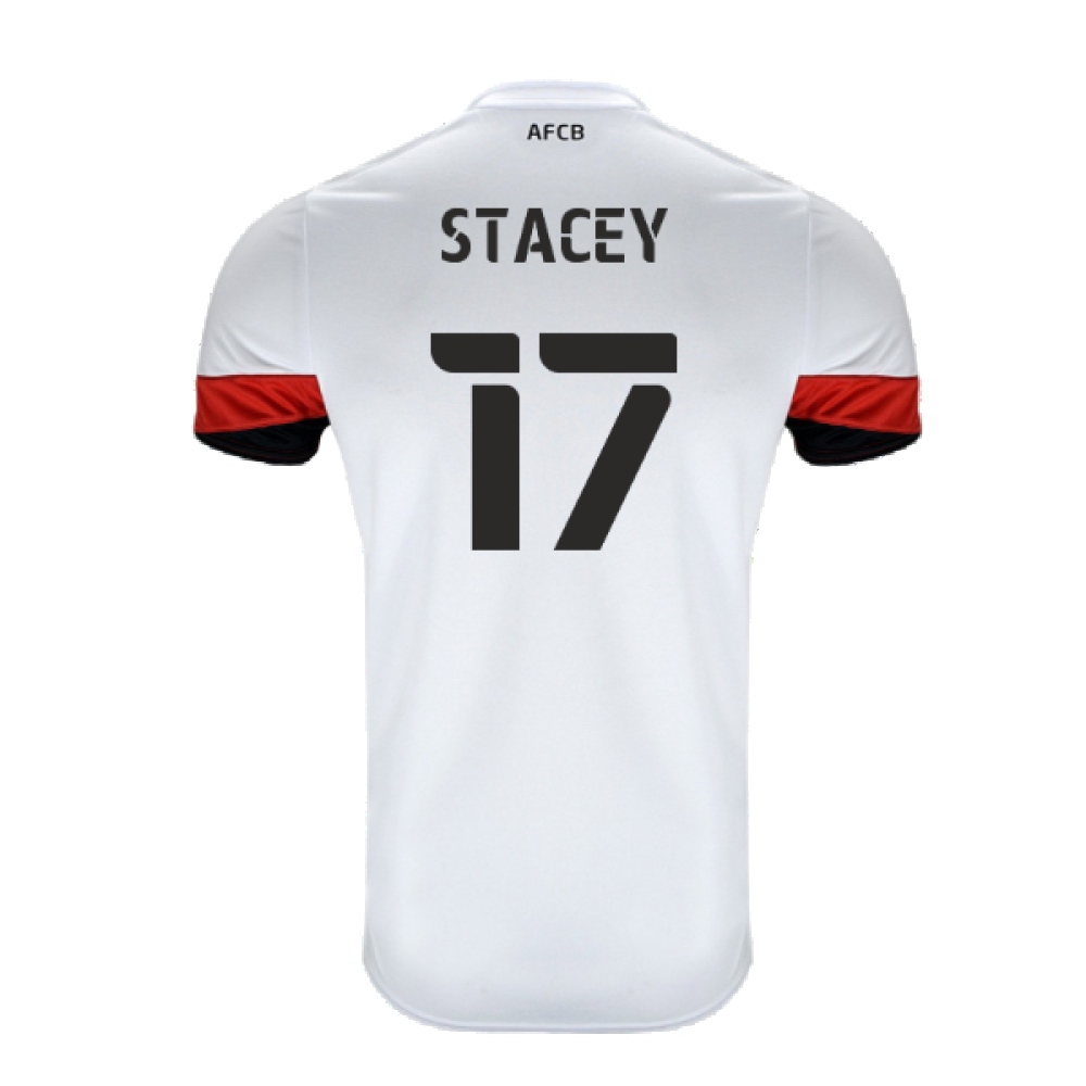 Bournemouth 2021-22 Away Shirt (Sponsorless) (L) (Stacey 17) (Mint)_1