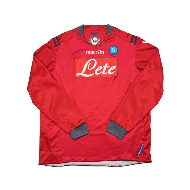2010/11 NAPOLI GK SHIRT (XL) MACRON