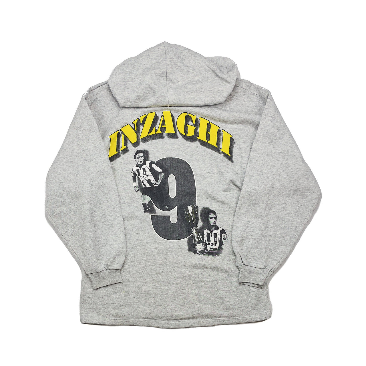 1999 JUVENTUS INZAGHI #9 HOODIE (M) BOOTLEG