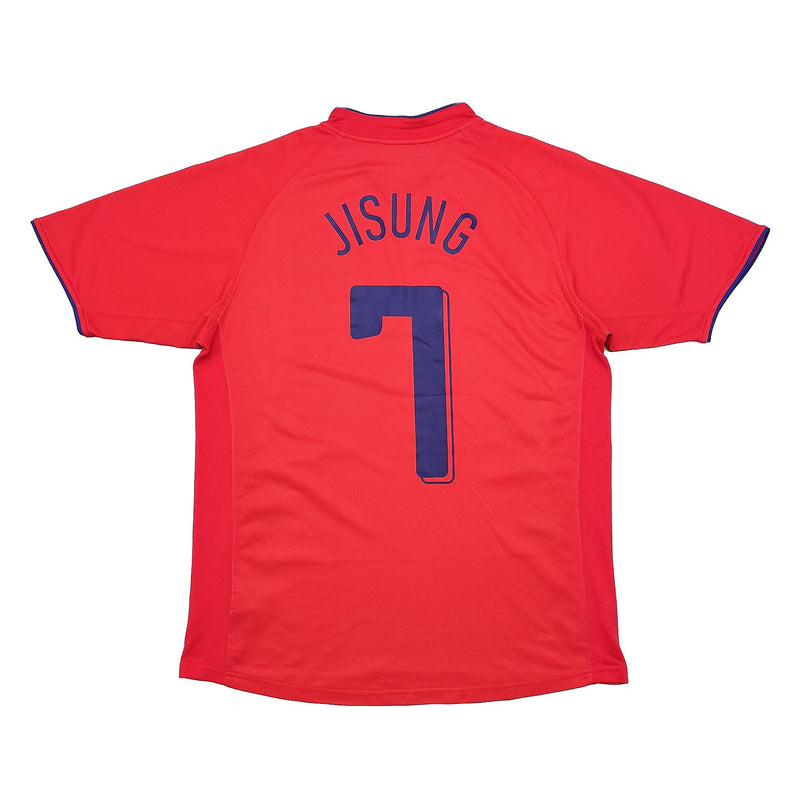 2006/08 SOUTH KOREA JI SUNG #7 HOME SHIRT (M) NIKE