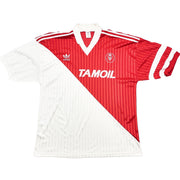 1990/91 Monaco Heimtrikot (XL) Adidas