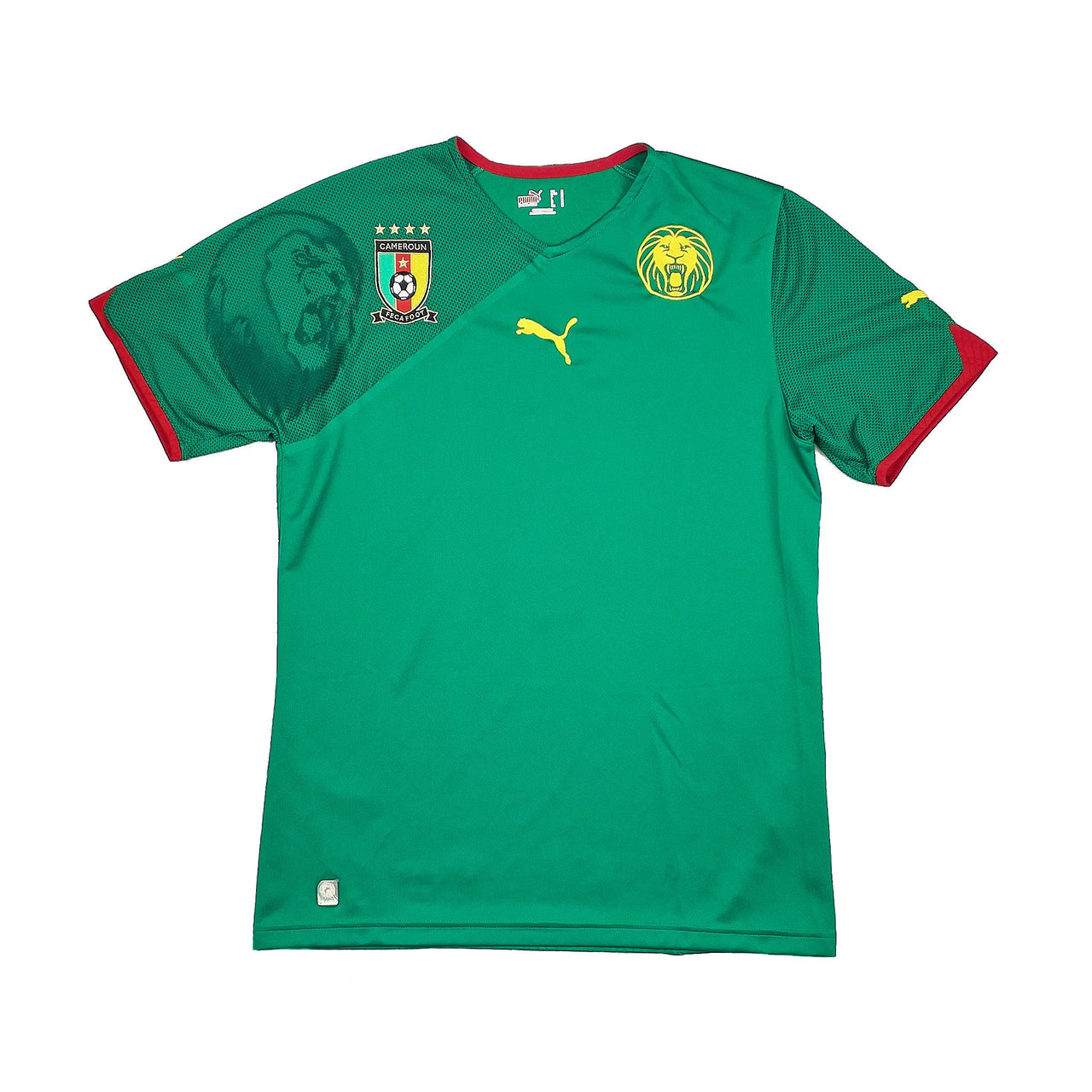 CULT KITS - 2010/11 CAMEROON SONG #6 HOME SHIRT (M) PUMA