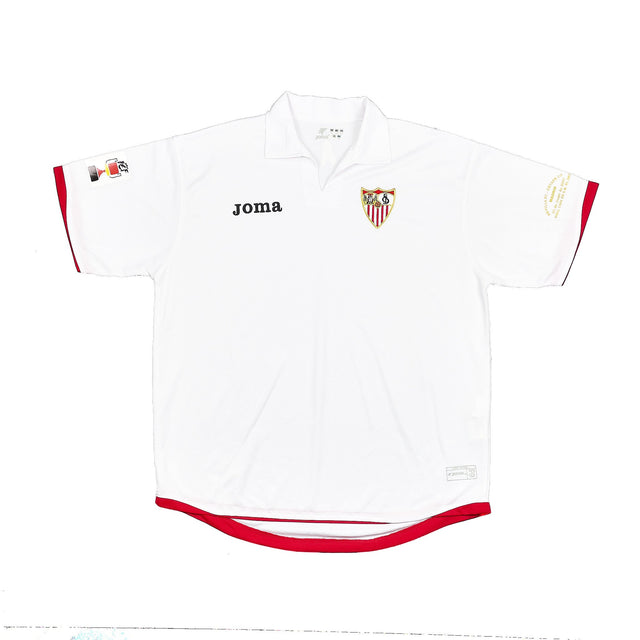 CULT KITS - 2007/08 SEVILLA CUP *CUP FINAL* HOME SHIRT (L) JOMA