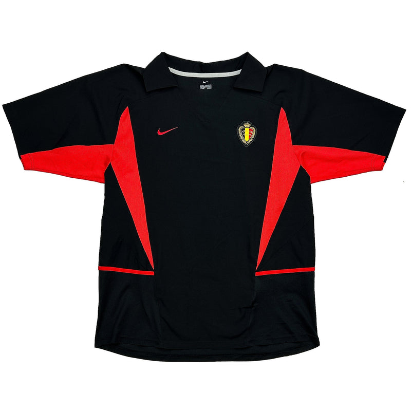 CULT KITS - 2002/04 BELGIUM AWAY SHIRT (L) NIKE