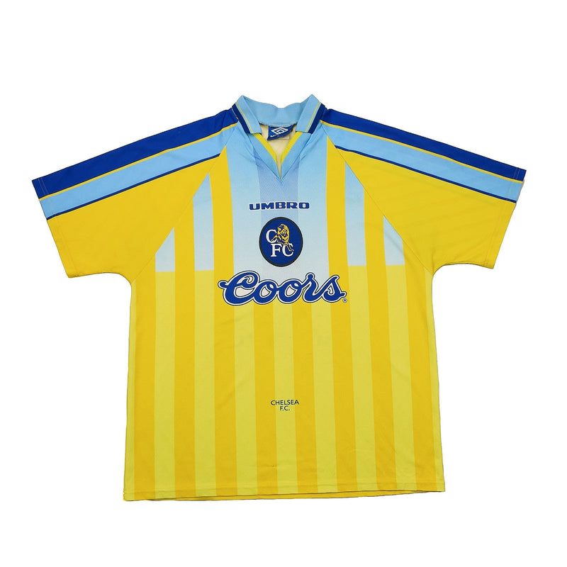 1996/97 CHELSEA AWAY SHIRT (XL) UMBRO